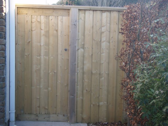 Pressure Treated Shiplap Side Gate & Panel Wicklow